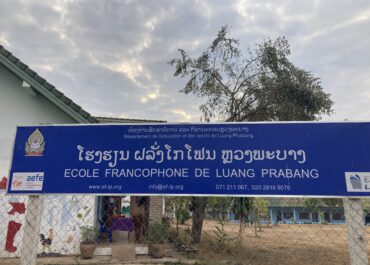 J63 – Une journée à l’Ecole Francophone de Luang Prabang